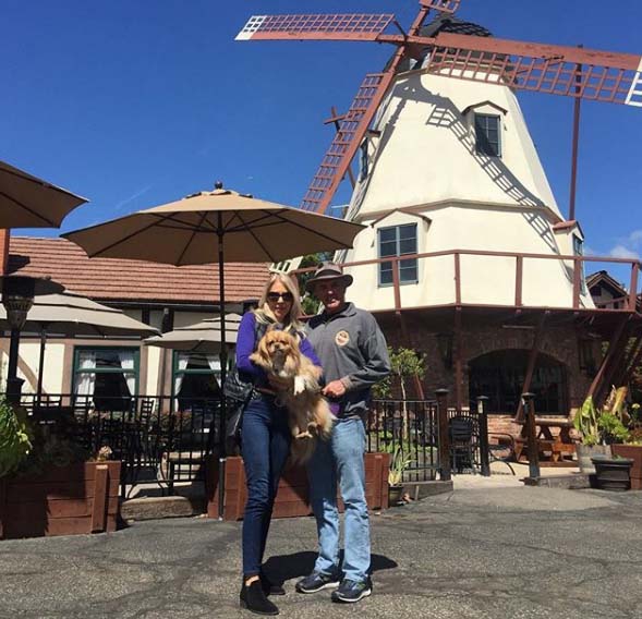 Joey Sagal outing with Michelle Bolotin and Max.